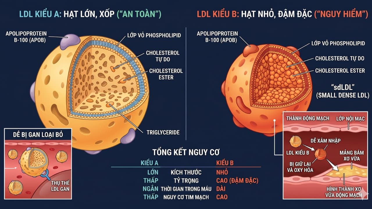 Tại sao LDL bị coi là kẻ xấu, và liệu điều đó có đúng không? — hình minh hoạ