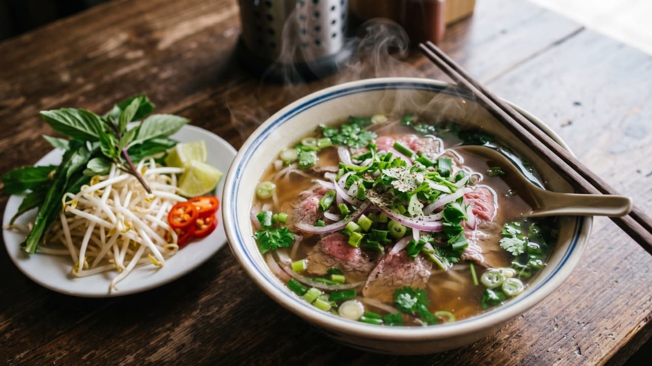 Đường huyết sau tô phở buổi sáng: Tại sao cơm, bún, phở lại khiến bạn lờ đờ? — hình minh hoạ