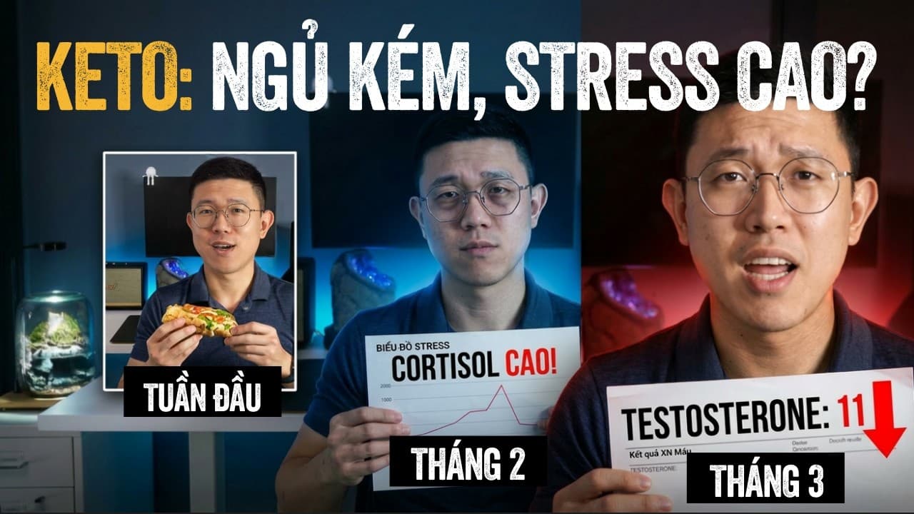 Ngủ không ngon dù vẫn tỉnh táo: Dấu hiệu cơ thể đang 'biểu tình' vì Keto