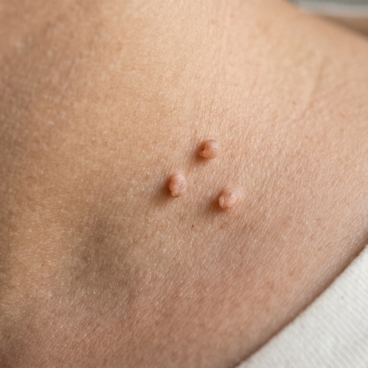 U xơ mềm (skin tags) — dấu hiệu kháng insulin ở trẻ em